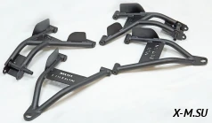 Рычаги нижние подвески Гепард (гнутые, ШС17), черные