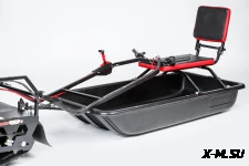 Сидение для саней IKUDZO Цв. Черно-красное