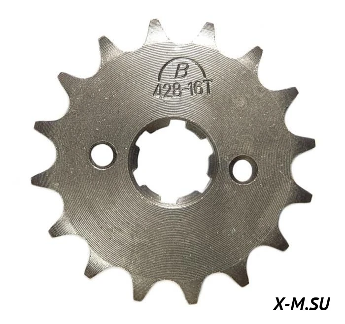 Звезда ведущая (428-16Т) 157FMI, 163FML, 165FMM (CG, CB125-250) TTR250 TH=20mm Звезда ведущая (428-16Т) 157FMI, 163FML, 165FMM (CG, CB125-250) TTR250 TH=20mm
