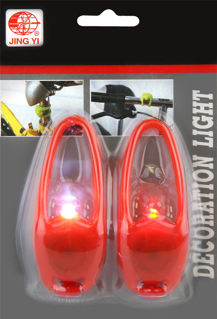 Фонари декоративные JY-267-1A красные 2 шт. (1 белый и 1 красн. диоды) 560056