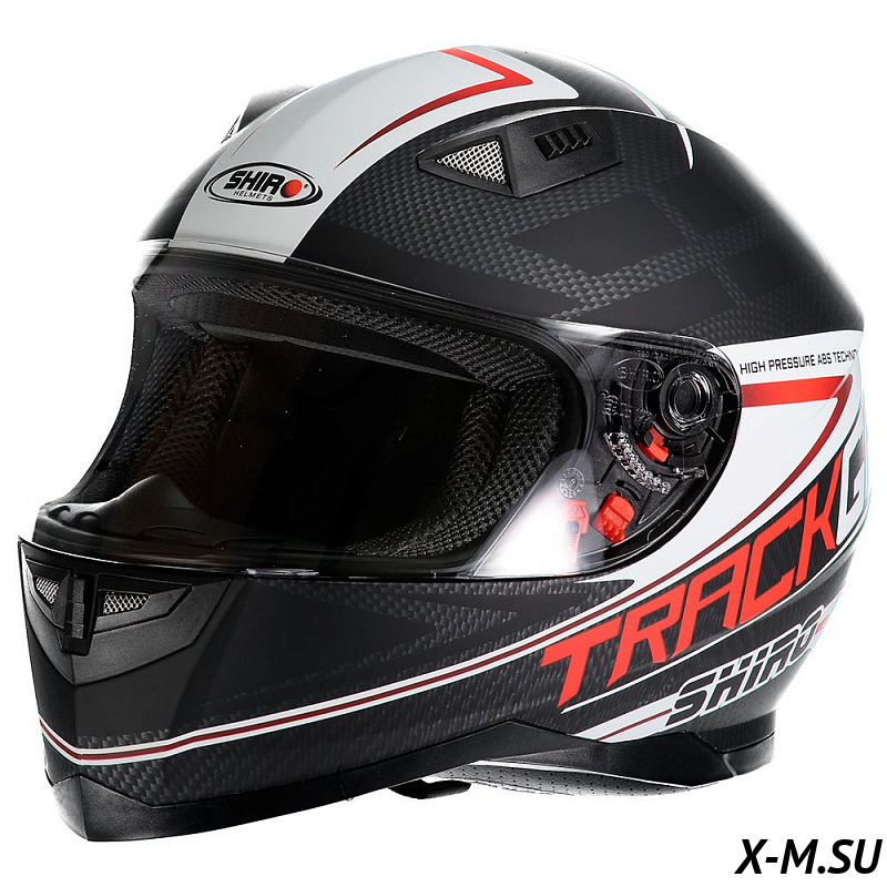 Шлем интеграл SHIRO SH-881 TRACK GP черный Шлем интеграл SHIRO SH-881 TRACK GP черный