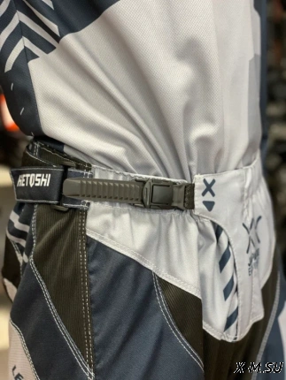 Штаны кроссовые HETOSHI DEMURE TYPE-2 цв, Серо-черный р.XXL