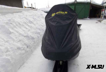 Чехол защитный для снегохода (КОРОТКАЯ БАЗА )Ермак (S), черный (транспортировка) 