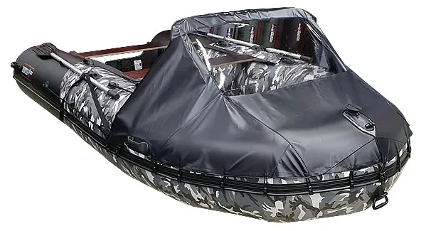 Носовой тент для лодки Хантер 420 ПРО